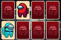 Crewmates og Impostors Memory er et morsomt hukommelsesspill