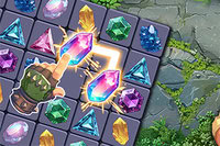 Det magiske spillet Crystal Connect har fengslende grafikk!