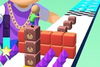 Cube Surfer er et kult og morsomt 3D løpespill