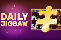 Du kan låse opp et nytt puslespill hver dag i Daily Jigsaw-spillet