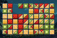 Nyt en smakfull vri på Mahjong Connect med deilige delte brikker