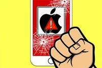 Ødelegg telefonen ved å klikke mye for å gå videre til neste nivå