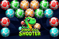 Dino Egg Shooter er et morsomt spill i en fargerik forhistorisk verden