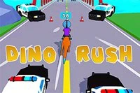 Løp raskt med din kjæledinosaur i Dino Rush!