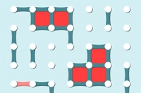 Legg litt farge til den klassiske blyant-og-papir-leken i Dots and Boxes!