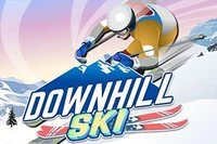 Vinterspill med alpint ski