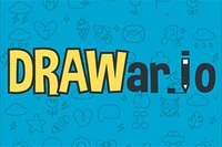 Gjør deg klar for en kamp med pensler i DRAWar.io!