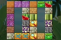 Ta mahjong link på jungelsafari med ville mønstre!