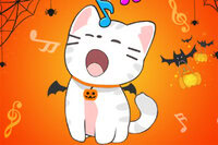 Bli med i den sjarmerende verdenen av Duet Cats Halloween Cat Music