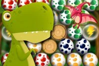 Sikt, match og knus alle dinosaurus-egg i dette avslappende farge-matchende