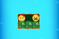 Bli med på et herlig puslespill-eventyr med Emoji Couple Sliding Puzzle!