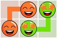 Koble sammen riktig par av emojis i Emoji Flow