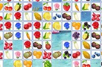 Koble sammen alle fruktbitene i dette morsomme connect-2-spillet