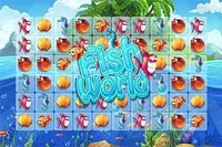 Fish World er et morsomt Match 3-spill med undervannstema
