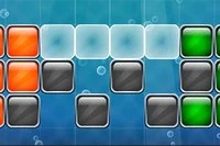 Samle alle stjernene ved å plassere Tetris-blokker raskt!