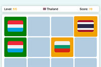 Test hukommelsen din med 98 flagg fra land verden over