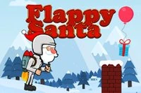 Hjelp Flappy Santa levere gavene og vinn poeng