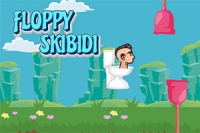 I det tøffe arkadespillet Floppy Skibidi styrer du en flygende toalett