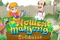 Spill 100 ulike oppsett i Flower Mahjong Solitaire-spillet