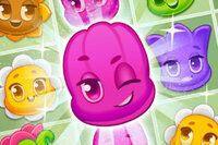 Blomstre i et fargerikt match-3 eventyr