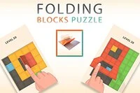 Den spennende utfordringen i Folding Blocks vil fascinere deg!
