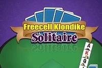Klondike kabal med 4 friceller