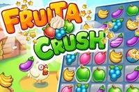 Et spennende match3-spill venter i Fruita Crush