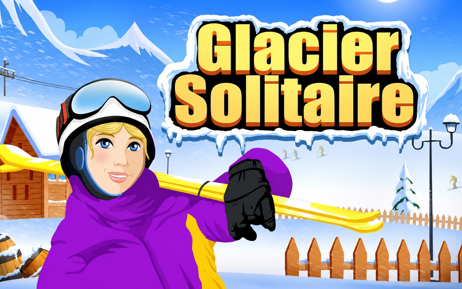 Solitaire Spill Glacier Solitaire 🕹️ Spill gratis på Play123