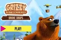 Dronene leverer pakker til Grizzys dørstokk