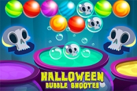 Morsomt Bubble Shooter-spill for Halloween