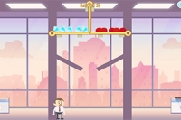 Velkommen til Happy Boss Pull Pin, et fengslende fysikkpuslespill!