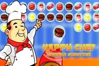 I spillet Happy Chef Bubble Shooter hjelper du den lille kokken