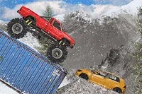Spill monstertruckspillet Hard Wheels Winter Edition