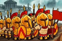 En legion av monstre er fast bestemt på å ødelegge templet ditt