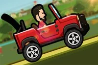 Hill Climbing er et online racingspill der du styrer en rød jeep