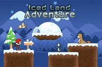 Iced Land Adventure er et plattformspill for eventyr