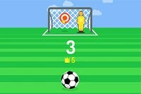 Kick Master er et morsomt fotballspill med straffekonkurranser