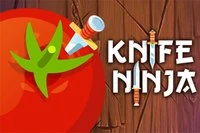 Kast kniver, unngå andre, samle epler