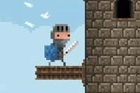 Knight Tower er et superavhengighetsskapende spill i retrostil med høye poeng.