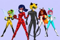 Denne generatoren hjelper deg med å lage din unike figur i Ladybug-stil