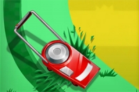 Kapp, kjør, og bli mester på den endeløse banen i Lawn Mower – den