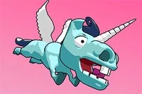 Mad Mad Unicorn er et spill om en ufyselig flygende enhjørning ute etter blod