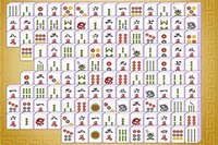 Finn par med Mahjong-brikker og prøv å samle så mange poeng som mulig i