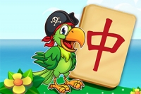 Spill morsom Mahjong i Karibien, der pirater leter etter perleskatter