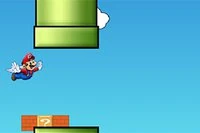 Vi presenterer et av de mest populære Mario Flappy-spillene