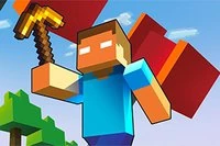 Hogg trær og unngå hindringer i dette morsomme 3D miner-løpespillet