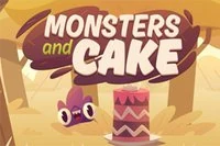 Små monstre er sultne og vil ha kake!