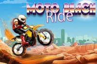 Moto Beach Ride er et flott kjørespill i HTML5