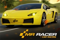 Mr Racer - Bilracing er et spennende og utfordrende racingspill som vil