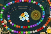 Knus mystiske juveler i dette gamle indiske match-3 spillet
